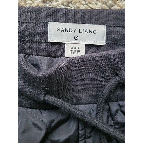 Sandy Liang x Target Black Quilted Jogger Tapered Sweatpants Size XXS - Picture 8 of 14